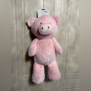Brand New 18” KellyBaby Plush Pig Pink Cuddle Toy Stuffed Animal Rattle